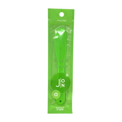 Спатула (лопатка) J:ON Spatula green, для нанесения масок, зеленая, 1 шт