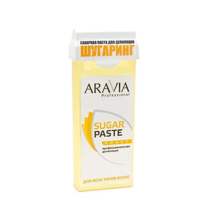 Сахарная паста ARAVIA Professional, для депиляции в картридже, медовая, 150 гр