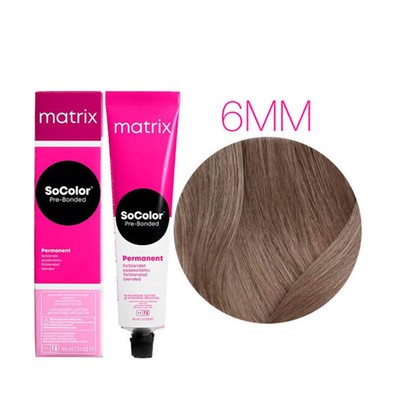 Краска для волос Matrix SoColor Pre-Bonded 6MM, 90 мл