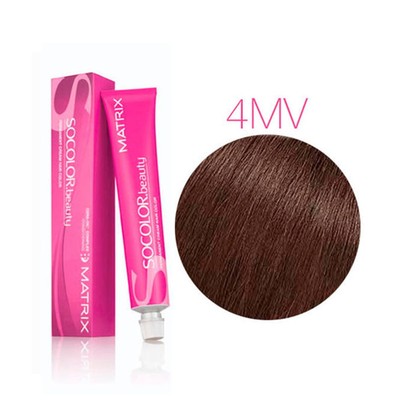 Краска для волос Matrix SoColor Pre-Bonded 4MV, 90 мл