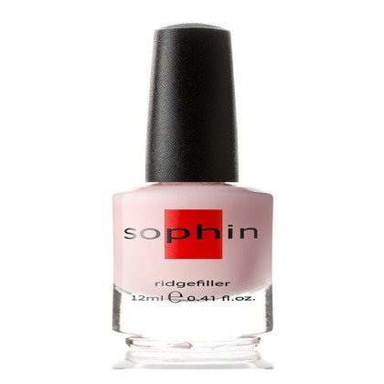 Базовое покрытие SOPHIN Ridgefiller Pink, для заполнения неровностей ногтевой пластины, 12мл