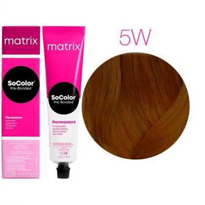 Краска для волос Matrix SoColor Pre-Bonded 5W, 90 мл