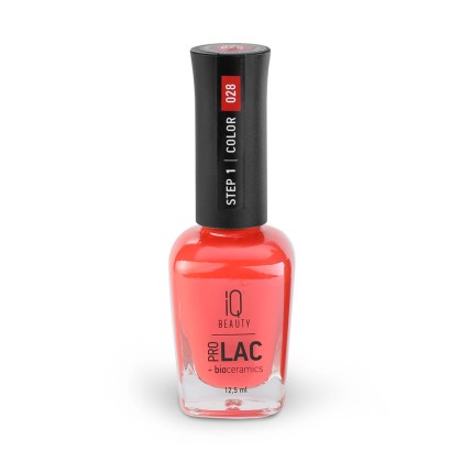 Лак для ногтей IQ BEAUTY Prolac+bioceramics, №028, 12.5 мл