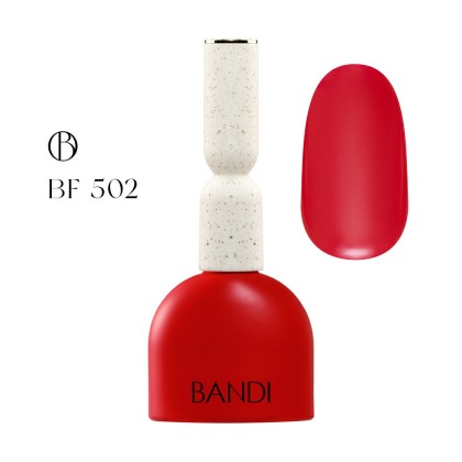 Гель для ногтей BANDI GEL, Real red, №502, 10 мл