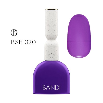 Гель для ногтей BANDI GEL, Tint violet, №320, 10 мл