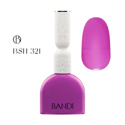 Гель для ногтей BANDI GEL, Tint purple, №321, 10 мл