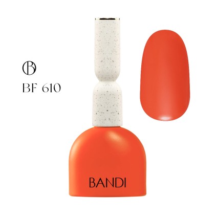 Гель для ногтей BANDI GEL, Real orange, №610, 10 мл