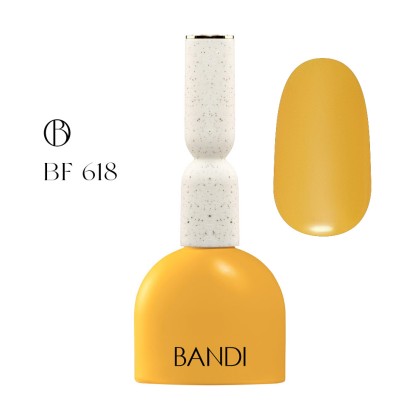 Гель для ногтей BANDI GEL, Honey mustard, №618, 10 мл