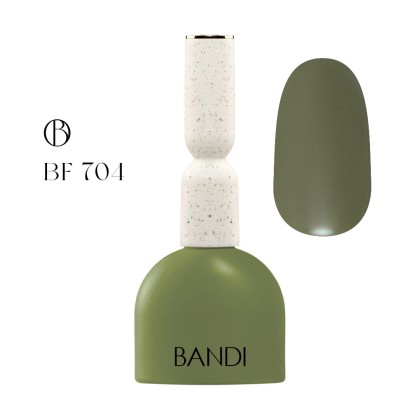 Гель для ногтей BANDI GEL, Olive green, №704, 10 мл
