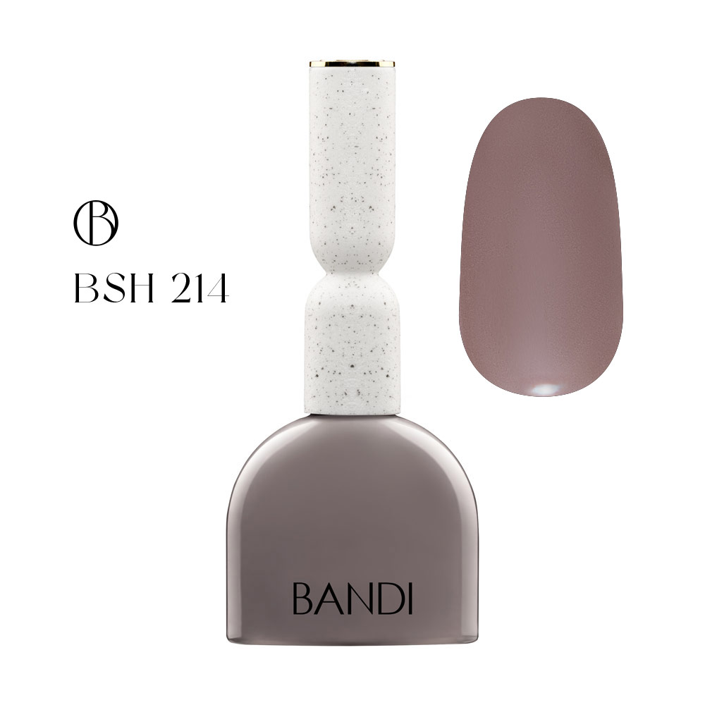 Гель для ногтей BANDI GEL, Mood brown, №214, 10 мл купить в  интернет-магазине РУ БЬЮТИ с доставкой или самовывозом