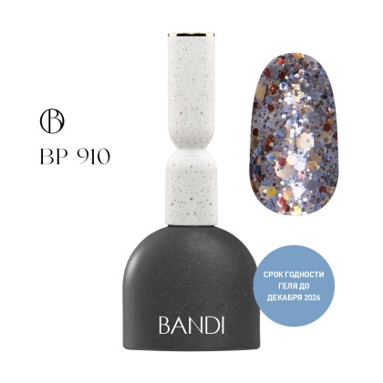 Гель для ногтей BANDI GEL, Stone silver, №910, 10 мл, Мега акция