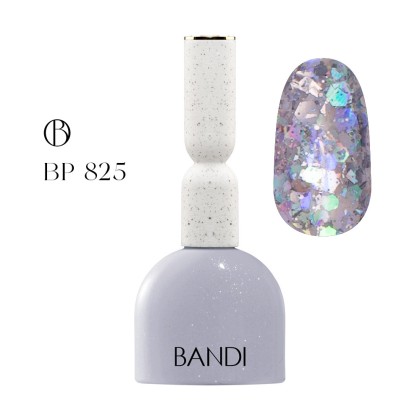 Гель для ногтей BANDI GEL, Glam hologram, №825, 10 мл