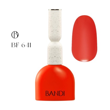 Гель для ногтей BANDI GEL, Toxic orange, №641, 10 мл