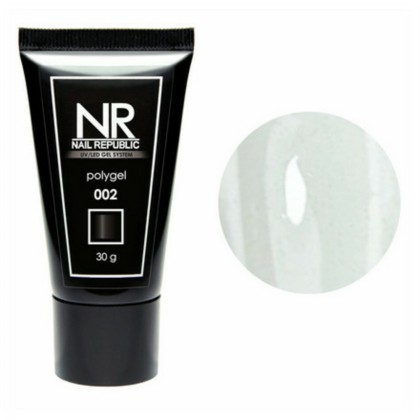 Полигель Nail Republic PolyGel 002, прозрачный, 30 г