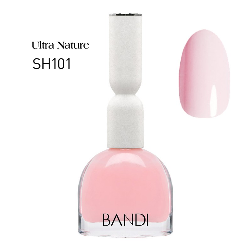 Лак для ногтей BANDI Ultra Nature, Milky Pink, SH101s,10 мл купить в интернет-магазине РУ БЬЮТИ с доставкой или самовывозом