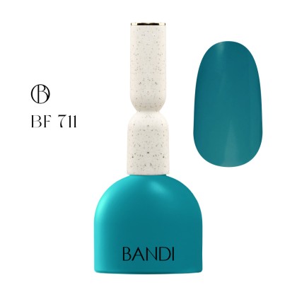 Гель для ногтей BANDI GEL, TURQUOISE, №711, 10 мл