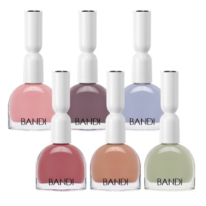 Коллекция цветных лаков BANDI Ultra Nature Misty Fall, 6 шт