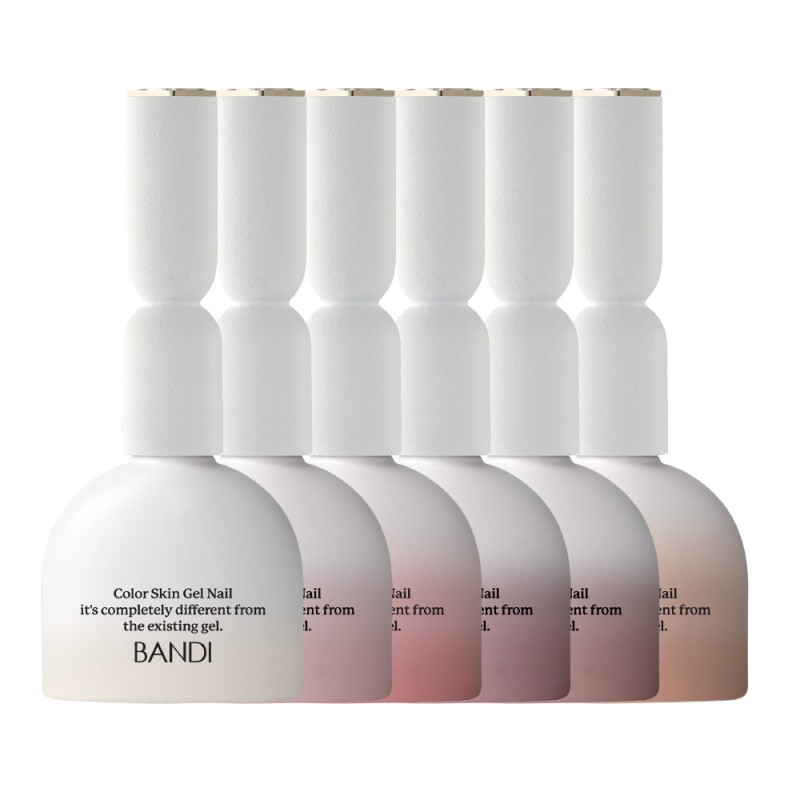 Набор камуфлирующих баз BANDI Color Skin Gel, 6 шт купить в интернет ...