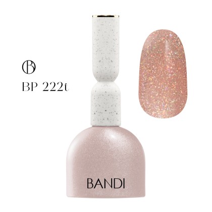 Гель для ногтей BANDI GEL, Fioretto beige pink, №222t, 10 мл