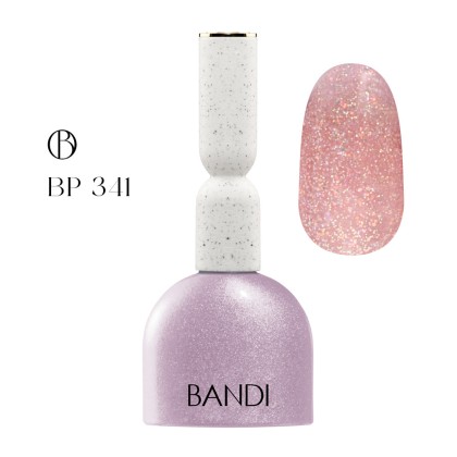 Гель для ногтей BANDI GEL, Beige purples, №341, 10 мл