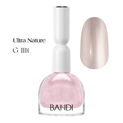 Лак для ногтей BANDI Ultra Nature, Pearl Pink, G111t, 10 мл