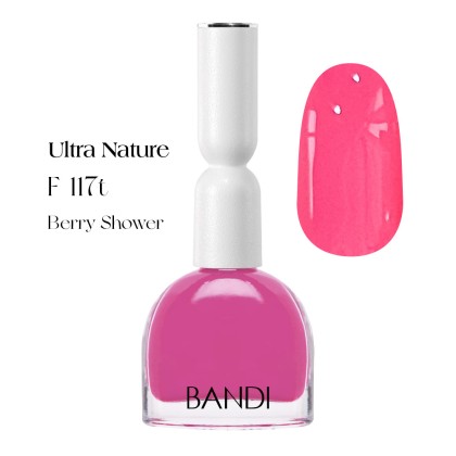 Лак для ногтей BANDI Ultra Nature, Berry Shower, F117t, 10 мл
