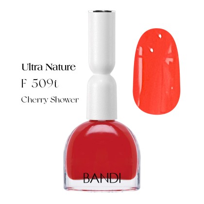 Лак для ногтей BANDI Ultra Nature, Cherry Shower, F509t, 10 мл