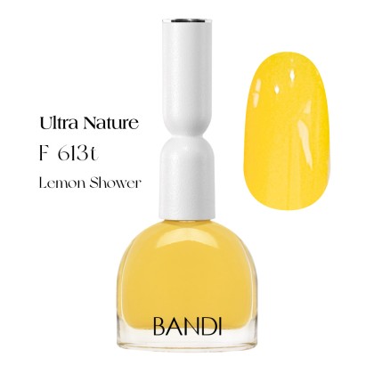 Лак для ногтей BANDI Ultra Nature, Lemon Shower, F613t, 10 мл