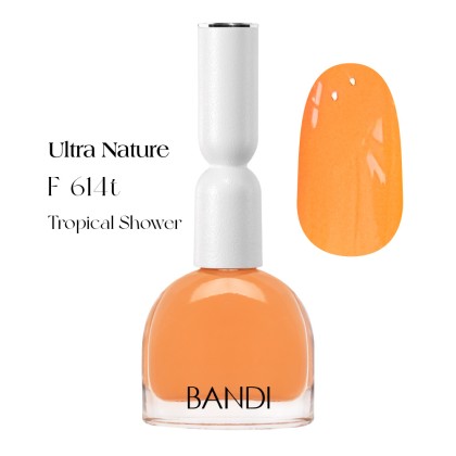 Лак для ногтей BANDI Ultra Nature, Tropical Shower, F614t, 10 мл