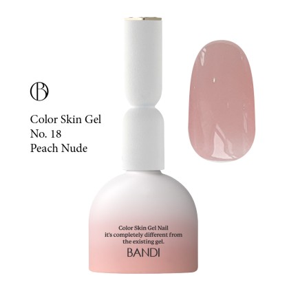 Камуфлирующая база для ногтей BANDI Color Skin Gel, №18, 10 мл