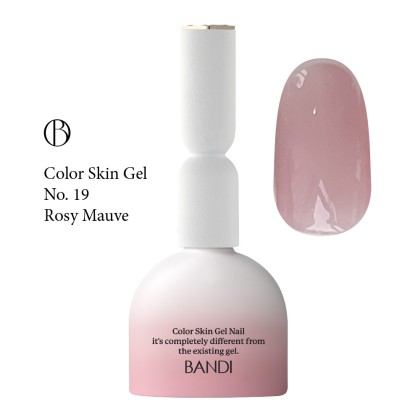 Камуфлирующая база для ногтей BANDI Color Skin Gel, №19, 10 мл
