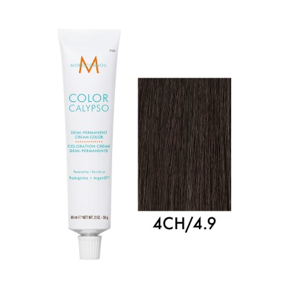 Крем-краска полуперманентная Moroccanoil COLOR CALYPSO, тон 4CH/4.9
