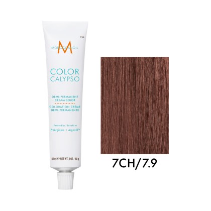 Крем-краска полуперманентная Moroccanoil COLOR CALYPSO, тон 7CH/7.9, 60 мл