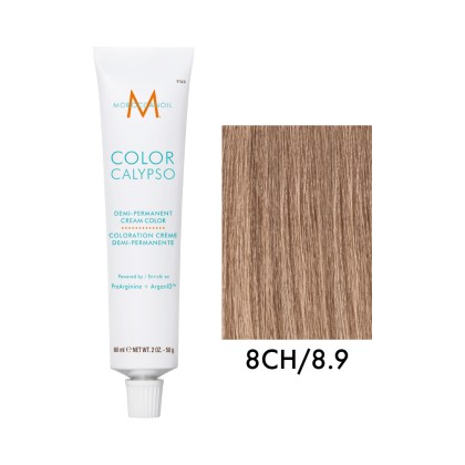 Крем-краска полуперманентная Moroccanoil COLOR CALYPSO, тон 8CH/8.9