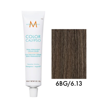 Крем-краска полуперманентная Moroccanoil COLOR CALYPSO, тон 6BG/6.13, 60 мл