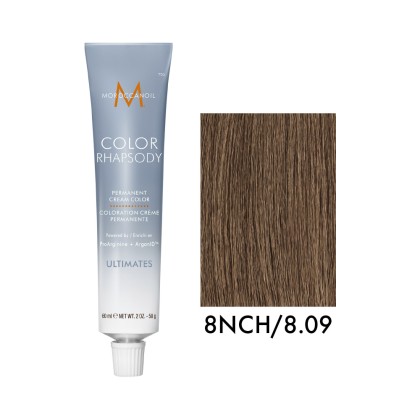 Крем-краска для волос перманентная Moroccanoil Ultimates Permanent Cream Color, тон 8NCH/8.09, 60 мл