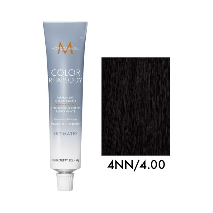 Крем-краска для волос перманентная Moroccanoil Ultimates Permanent Cream Color, тон 4NN/4.00, 60 мл