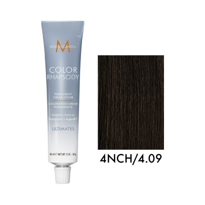 Крем-краска для волос перманентная Moroccanoil Ultimates Permanent Cream Color, тон 4NCH/4.09, 60 мл