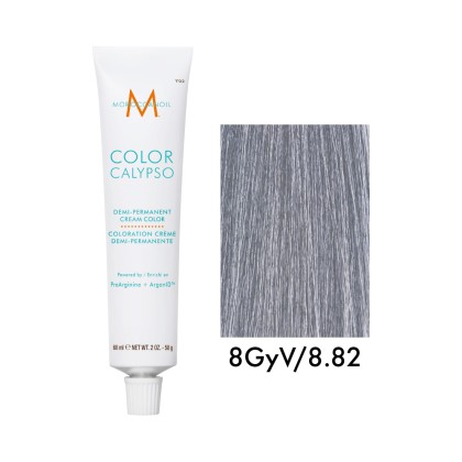 Крем-краска полуперманентная Moroccanoil COLOR CALYPSO, тон 8GyV/8.82, 60 мл