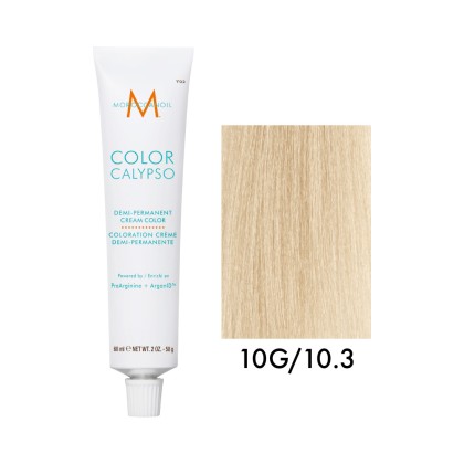 Крем-краска полуперманентная Moroccanoil COLOR CALYPSO, тон 10G/10.3, 60 мл