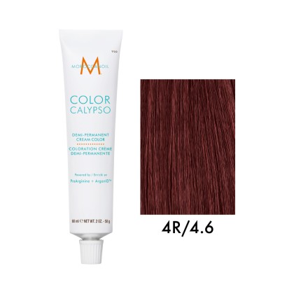 Крем-краска полуперманентная Moroccanoil COLOR CALYPSO, тон 4R/4.6, 60 мл
