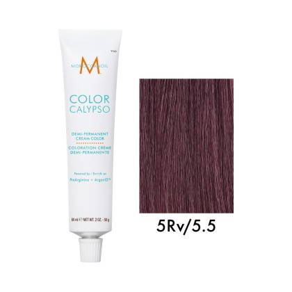 Крем-краска полуперманентная Moroccanoil COLOR CALYPSO, тон 5Rv/5.5, 60 мл