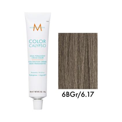 Крем-краска полуперманентная Moroccanoil COLOR CALYPSO, тон 6BGr/6.17, 60 мл