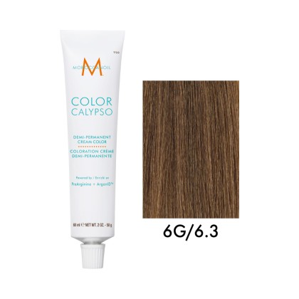 Крем-краска полуперманентная Moroccanoil COLOR CALYPSO, тон 6G/6.3, 60 мл