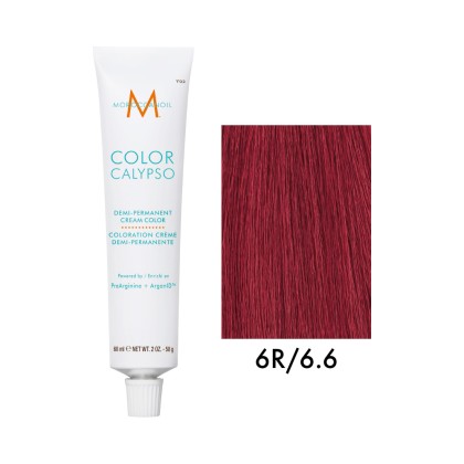 Крем-краска полуперманентная Moroccanoil COLOR CALYPSO, тон 6R/6.6, 60 мл