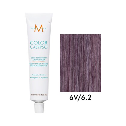 Крем-краска полуперманентная Moroccanoil COLOR CALYPSO, тон 6V/6.2, 60 мл