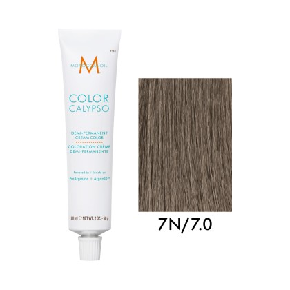 Крем-краска полуперманентная Moroccanoil COLOR CALYPSO, тон 7N/7.0, 60 мл