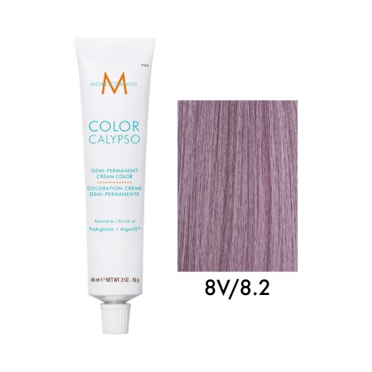 Крем-краска полуперманентная Moroccanoil COLOR CALYPSO, тон 8V/8.2, 60 мл