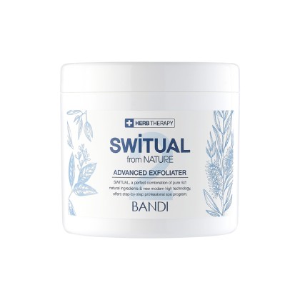 Гель-скраб с минералами BANDI Switual  Advanced Exfoliater, для СПА-педикюра , 450 мл