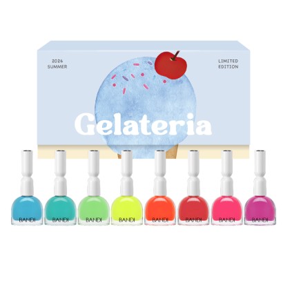 Коллекция цветных лаков BANDI Ultra Nature Trend Set 26 Gelateria Sorbet Line, 8 шт